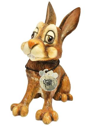 Фигурка-статуэтка коллекционная с керамики кролик «освальд»англия, h-13 см