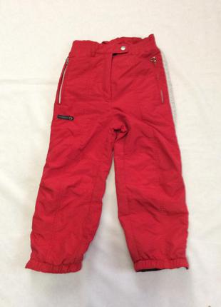 Штаны спортивные лыжные р.110-116