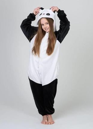 Кигуруми панда 🐼 кингуруми кингуруни кенгуруни пижама кігурумі кегурумі піжама дитяча1 фото