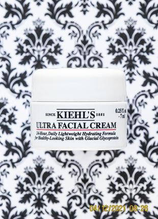 Зволожуючий крем для обличчя kiehl's ultra facial cream kiehls для особи kiehl's 7 мл