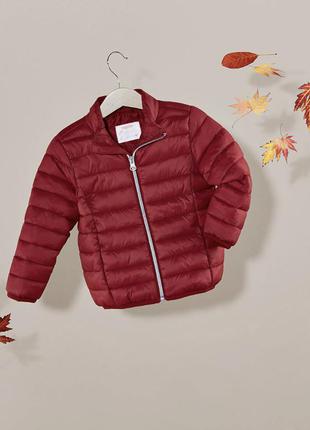Супер легенька зручна демісезонна курточка куртка на дівчинку однотонна