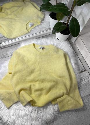 Тёплый лимонный свитер1 фото