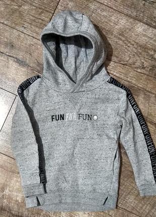 Толстовка, флис, свитшот, 4-5 лет, 104-110 см, george