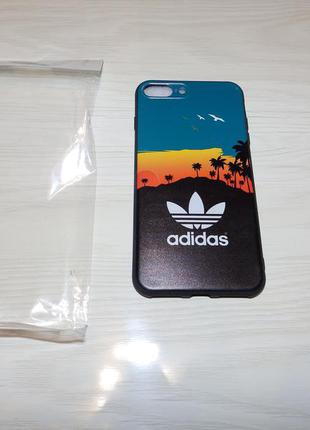 Чехол для iphone 7 plus print adidas дизайнерские чехлы3 фото