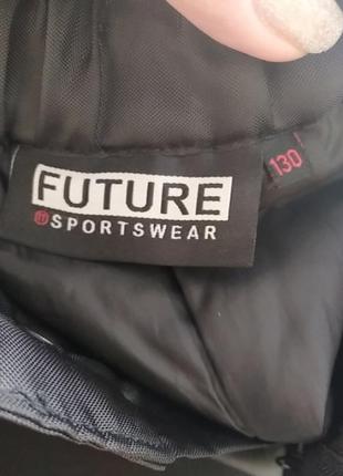 Утеплені брюки штаны з світловідбивачем future sports wear6 фото