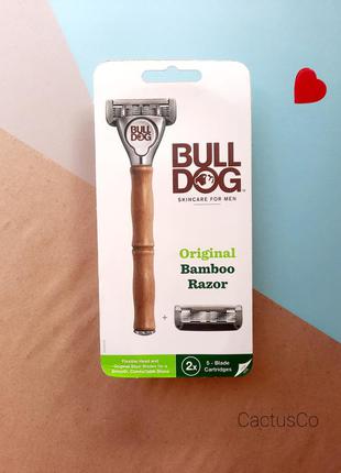 🇺🇸5ти лезвійна бритва bull dog u.s.a