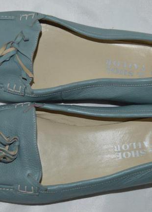 Балетки мокасини туфли кожа shoe tailor размер 41(7), туфлі шкіра1 фото
