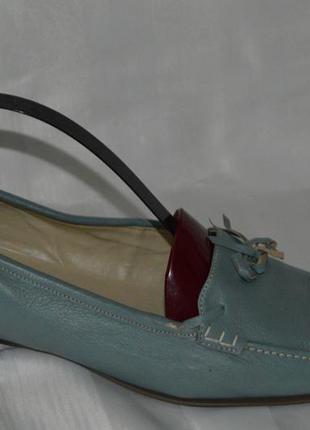 Балетки мокасини туфли кожа shoe tailor размер 41(7), туфлі шкіра4 фото