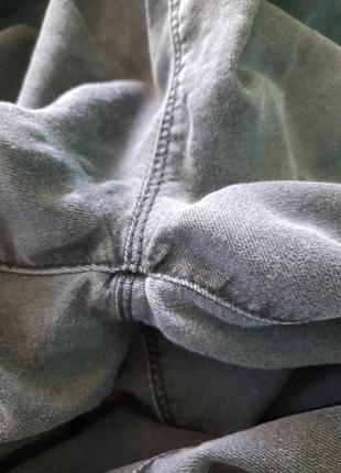 Штани джинси стрейчеві завужені на резинці8 фото