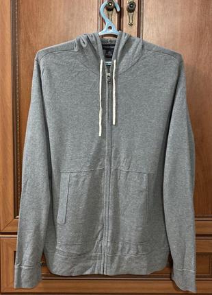 Свитер/худи banana republic cashmere zip hoodie с капюшоном на молнии кофта/джемпер/кардиган/гольф/пуловер