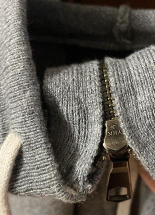 Свитер/худи banana republic cashmere zip hoodie с капюшоном на молнии кофта/джемпер/кардиган/гольф/пуловер5 фото