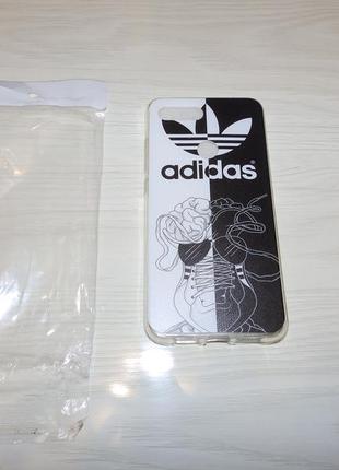 Чехол xiaomi mi 8 lite adidas абстракция дизайнерские чехлы2 фото