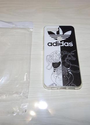 Чехол xiaomi mi 8 lite adidas абстракция дизайнерские чехлы1 фото