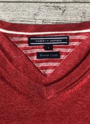 Кофта\джемпер tommy hilfiger premium cotton melange jumper3 фото