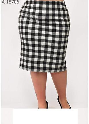 Женская юбка кашемир рр 50-66