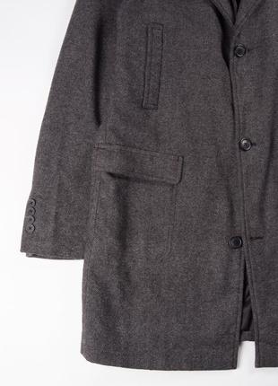 Шерстяное пальто мужское manguun 52/l5 фото