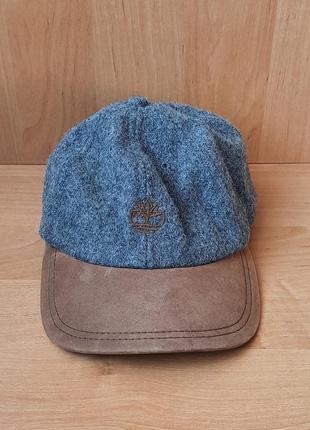 Вінтажна шерстяна кепка/вінтажна вовняна кепка timberland vintage1 фото