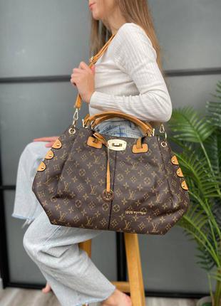 Angora shopper brown брендовая большая стильная коричневая сумка жіноча велика сумка відомий бренд3 фото