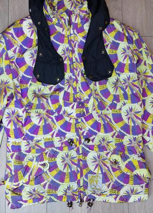 Вінтажна яскрава куртка