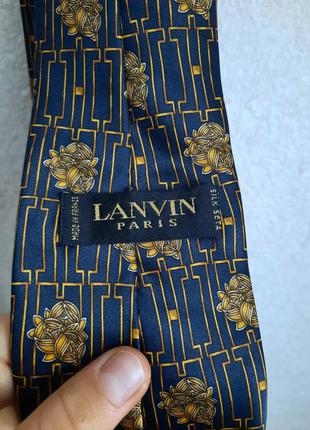 Шёлковый галстук от lanvin3 фото