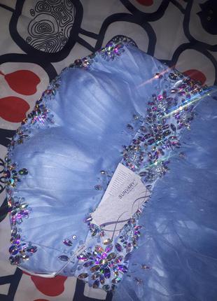 Сяюча казкової краси сукня. 💙💎💙.