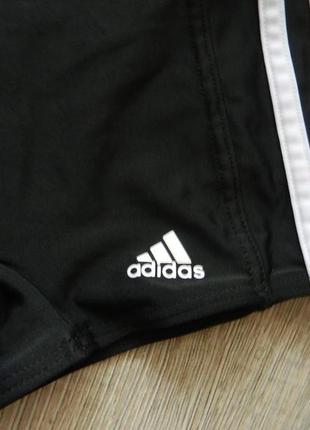 Adidas infinitex антихлорные чорні плавки шорти на хлопчика 128 см нові6 фото