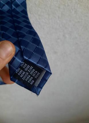 Шикарний шелковый брендовый галстук5 фото