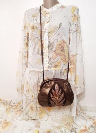 Изумительная кожаная сумка#ридикюль sartori италия вставка кожа змеи2 фото
