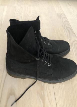 Ботинки на шнуровке кожа2 фото