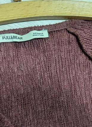 Сукня з жатой тканини pull&bear з коротким рукавом3 фото