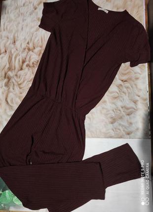 Комбинезон в рубчик от  zara trafaluc  р с,но можно и на м и на л