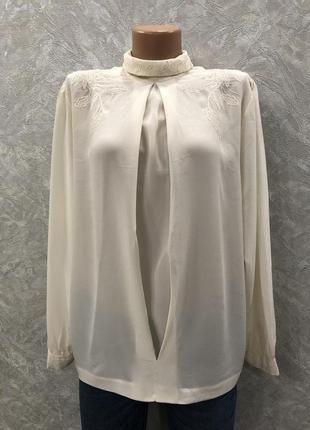 Шовкова блуза вінтажна