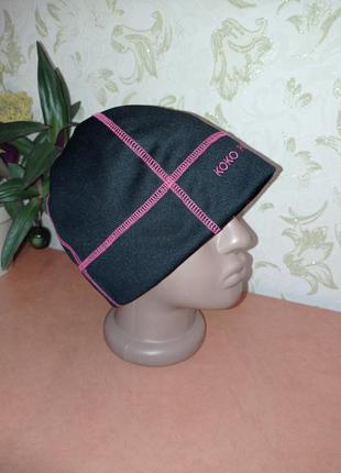 Спортивная термо шапка  wind-flex koko pink