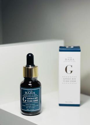 Сыворотка для проблемной кожи с гликолиевой кислотой   cos de baha g glycolic acid 10 aha serum2 фото