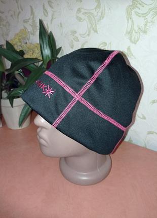 Спортивная термо шапка  wind-flex koko pink3 фото