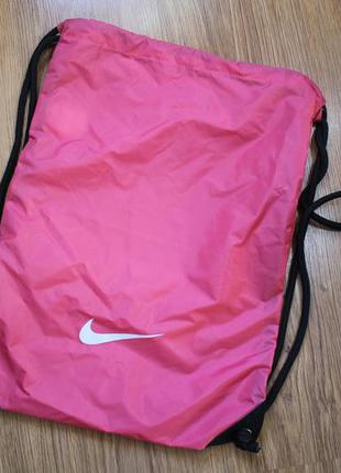 Унисекс рюкзак-мешок nike fundamentals swoosh gymsack2 фото