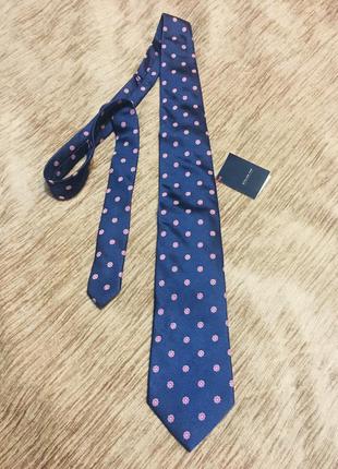 Краватка шовкова синя нова