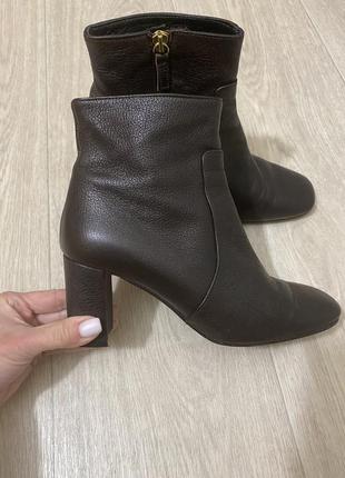 Ботинки кожа италия демисезонные vero cuoio