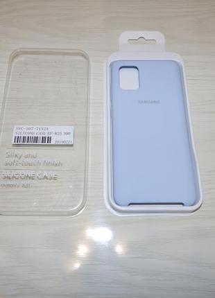 Чехол original silicone case samsung galaxy a313 фото