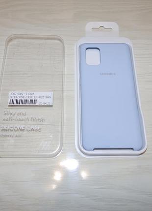 Чехол original silicone case samsung galaxy a315 фото