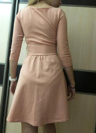 Ніжне рожеве плаття2 фото
