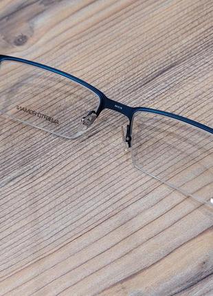 Мужские синие очки из листового металла от  alberto romani! usa!6 фото