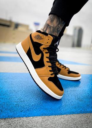 Мужские кроссовки nike air jordan 1 high og (ps) pollen, найк айр джорданы