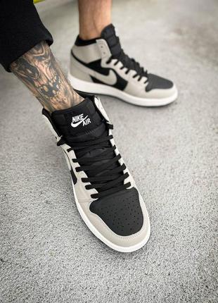 Кросівки nike air jordan 1 retro high og shadow 2.0, кросы чоловічі джордани