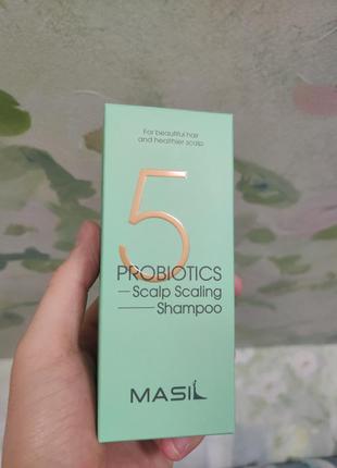 Шампунь для глубокого очищения кожи головы masil 5 probiotics scalp scaling shampoo, 150 мл2 фото