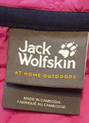 Оригінал.фірмова куртка утеплена jack wolfskin утеплювач microguard7 фото
