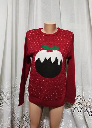 Новогодний свитер кофта свитшот светер новорічний