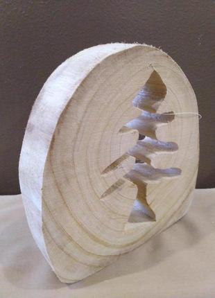 Стильный деревянный декор из сруба елка нидерланды.2 фото