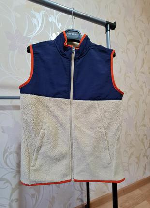 Желетка на овчине old navy