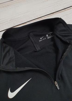 Мужская спортивная беговая легкая кофта на флисе nike dri-fit оригинал размер m м8 фото